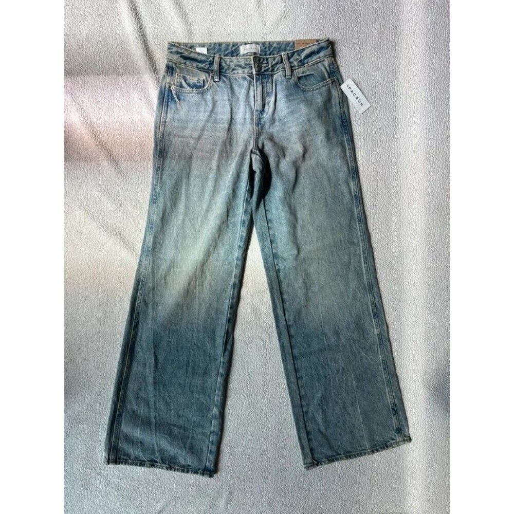 NWT Pacsun Casey Low Rise Baggy Denim Womens 25